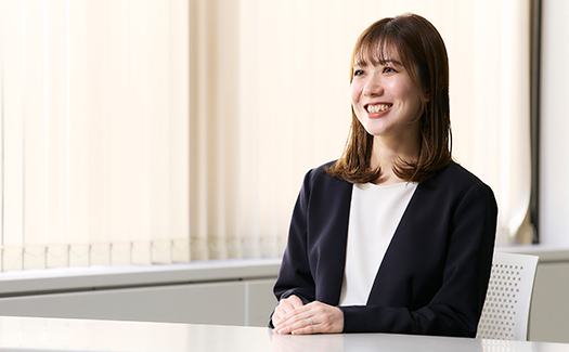 利用者に向けてメッセージを語る滝口 悦子